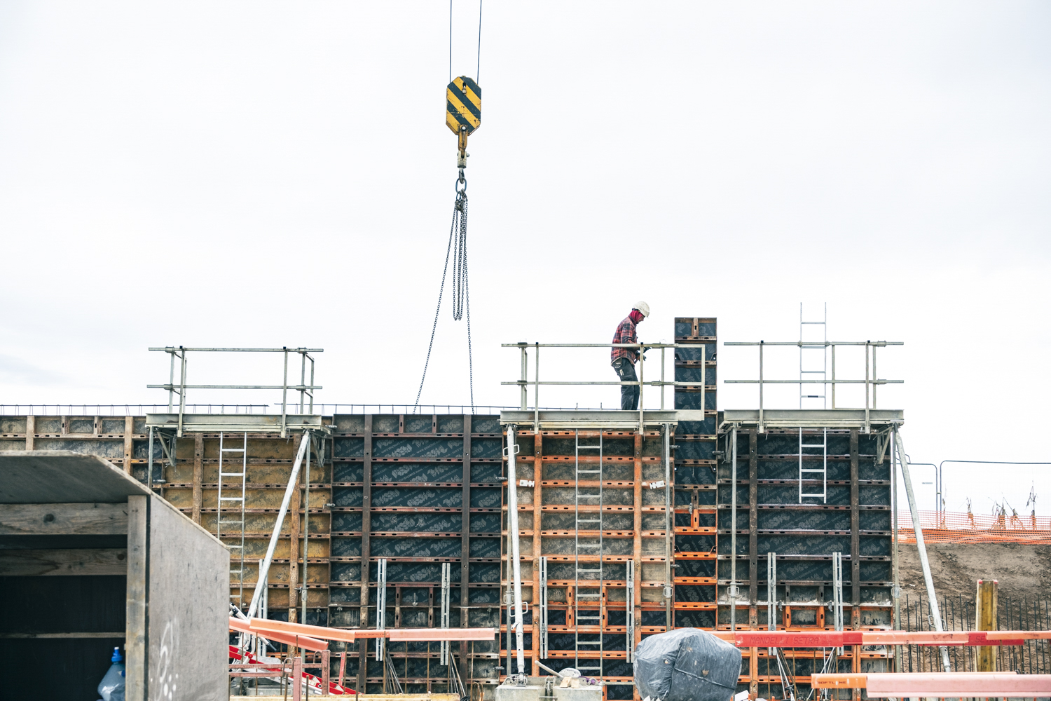Reportage Suivi de chantier construction Gros oeuvre